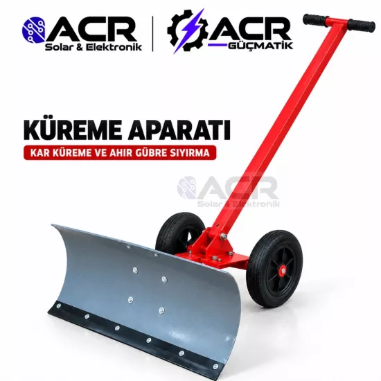 ACR Tekerlekli Kar Küreme ve Ahır Gübre Sıyırma Aparatı