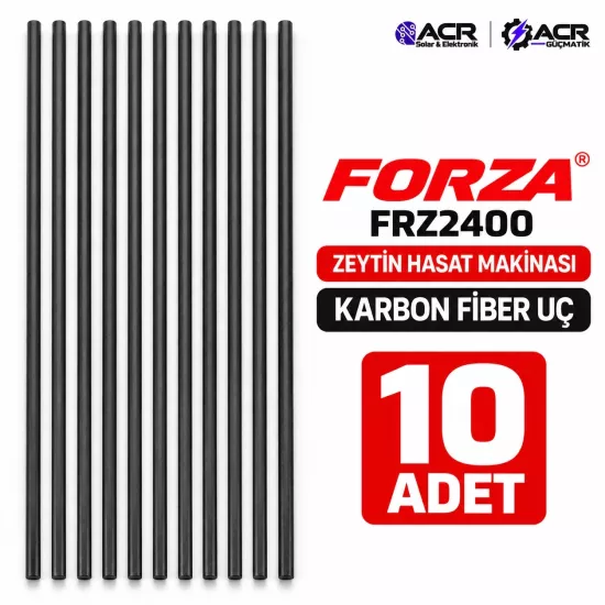 FORZA FRZ2400 Zeytin Hasat Makinesi Karbon Fiber Yedek Çubuk 5 mm – 10 Adet
