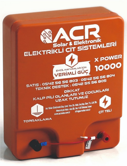 elektrikli çit makinası